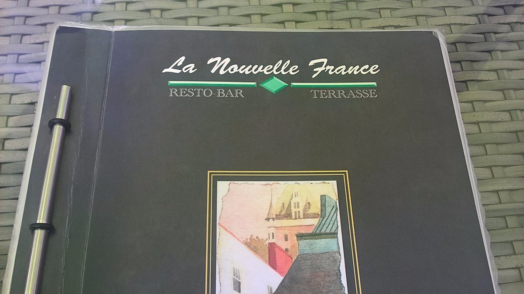 Cafe Terrasse La Nouvelle-France
